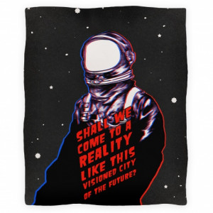 Metropolis Quote Blanket