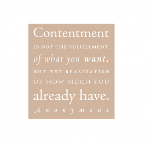 have learned the secret of being content in any and every situation ...