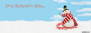 Snowman Facebook Covers