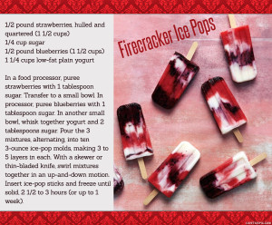 Firecracker ice pops