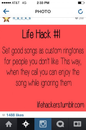 Life Hacks
