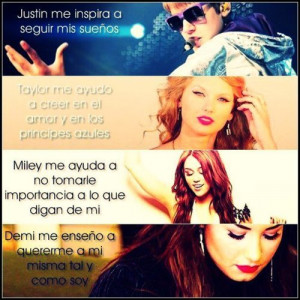 ... , justin bieber, miley cyrus, quotes - inspiring picture on Favim.com