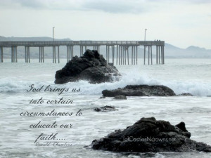 Download Printable Art FAITH BEACH Photo with quote by Oswald Chambers ...