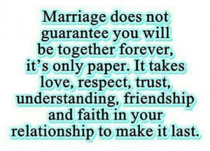 Forever marriage