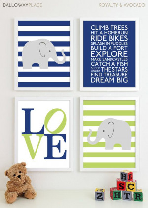 Baby Boy Wall Decor Nursery...