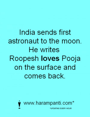 ... sends first astronaut to the moon. - Funny one liner picture quote