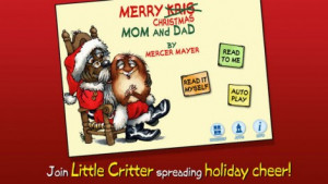 查看更大图片 Merry Christmas Mom and Dad - Little Critter 用于 ...