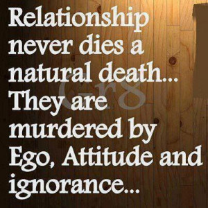 The Reason Why Relationship Dies - Heart Touching Thought
