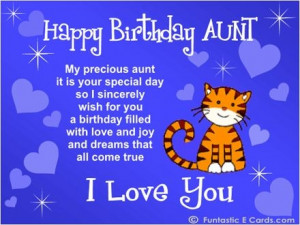 aunt poems from niece | happy birthday aunt poems image search results ...