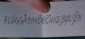 Siehst du wie es geschrieben ist?)))