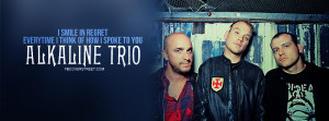 Alkaline Trio All On Black Quote Facebook Cover