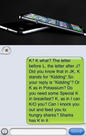 How Geeks Respond to One Letter 