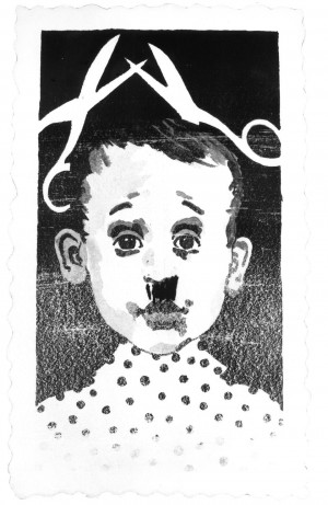 Roee Rosen, Live and Die as Eva Braun, #2 , 1995, Mixed media on paper ...