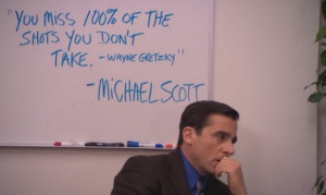 Pretty sure that Michael Scott said the one they attributed to Lee ...
