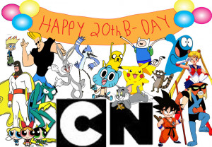 Happy 20th Birthday Cartoon Network! by CartoonPrincess15