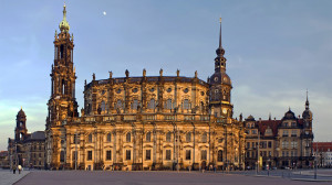 catholic cathedral from dresden hd wallpaper for fullscreen and