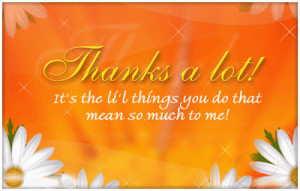 Thanks A Lot thank you quotes