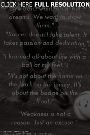 Quotes Soccer ~ Soccer Quotes About Passion