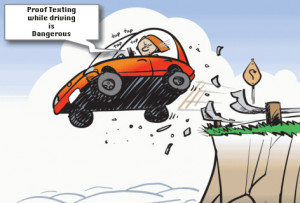 Texting And Driving Quotes Proof-texting while driving