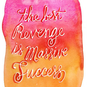 Revenge, Dust Jackets, Artworks, Massive Success, Watercolors Quotes ...