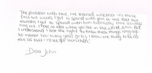 Dear John #dear john quote #nickolas sparks quote #nickolas sparks #I ...