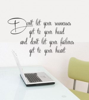 Office Decor Wall decal words Success Quotes 24.5