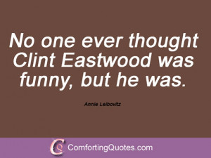 Sayings From Annie Leibovitz