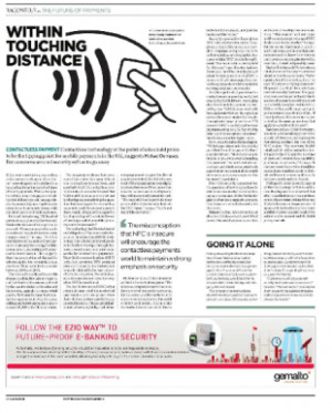 Newspaper The Times writes an article about NFC Payments and quotes ...