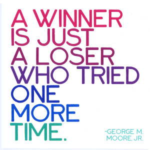 quotable card quotable a winner is just a loser £ 2 65 product ref ...