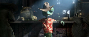 Johnny Depp Rango Screencaps