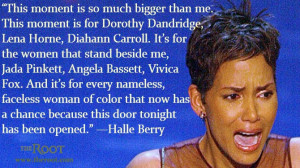 Quote of the Day: Halle Berry on the Academy Awards