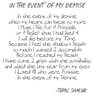 From Poetry to Fame: Tupac Shakur