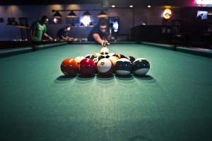 Playing pool #billiards