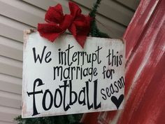 ... this marriage for #football season! ♥ #LSU #Quotes #Football