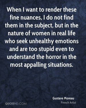 Gustave Moreau Quotes