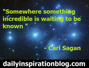 ... is waiting to be known 