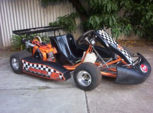 Outlaw Dirt Kart Racing