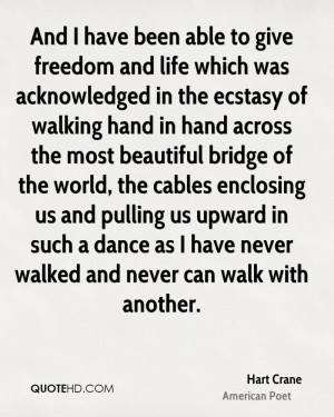 And I have been able to give freedom and life which was acknowledged ...