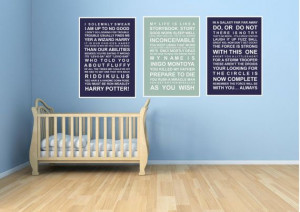 Movie quotes set 3 A5 subway wall art prints Star by HarperGrace, $22 ...
