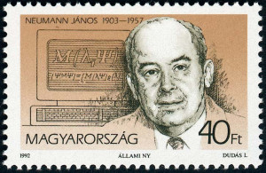 ... famous john von neumann story note the magyar stamp leaves out the von