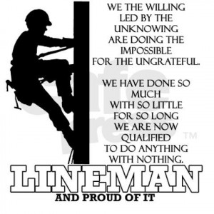 power lineman quotes