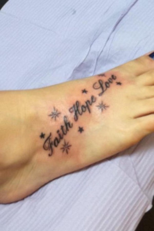 Foot Tattoos – Designs and Ideas