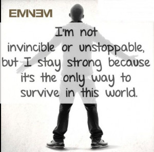 Eminem's quote 