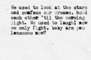 Runaways- The KillersSubmitted by: http://she-counted-every-star ...