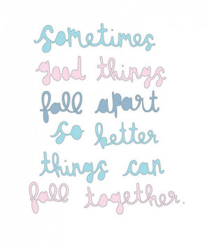 quotes about friendships falling apart Le Love fall apart fall ...