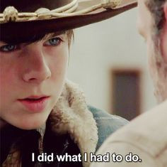 Carl Grimes quote
