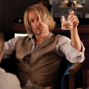 Haymitch is often drunk, surly, and harsh, but on rare occasions he ...