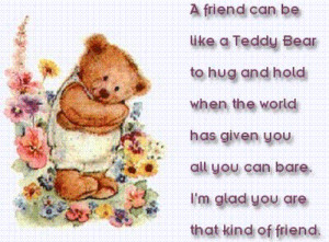 best friends teddy bear graphic send this graphic to your friend in e ...