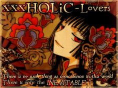 IF you read xxxHOLIC , you will get great advice. ♥