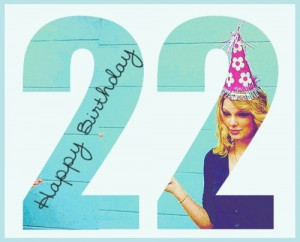 Happy 22nd Birthday, Taylor!